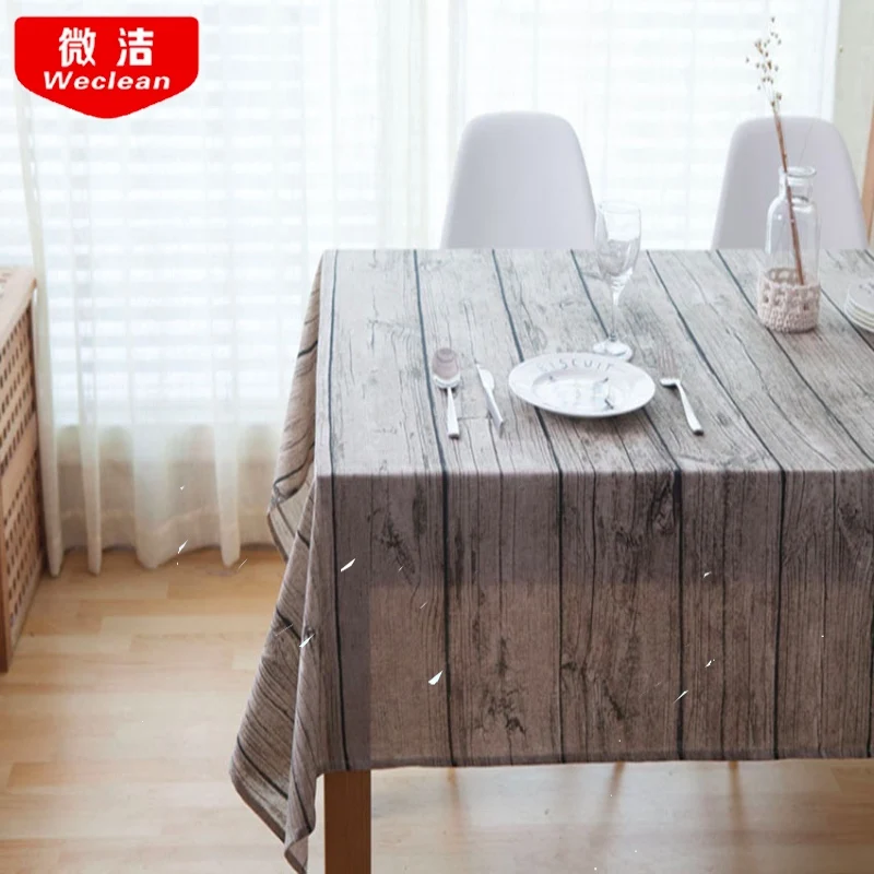 Vintage European Stlye Popular Table Cloth Linen Rectangular Table Cloth Wooden Grain Dustproof Bar Restaurant Table Cover
Vintage European Stlye Popular Table Cloth Linen Rectangular Table Cloth Wooden Grain Dustproof Bar Restaurant Table Cover