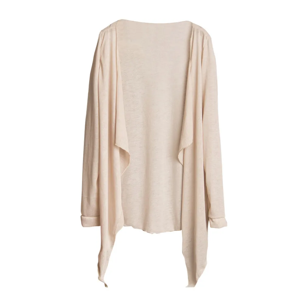Summer Women Long Clothing Length Solid Thin Cardigan Modal Sun Protection Clothing Tops Cotton Material Full Sleeve May 13
Summer Women Long Clothing Length Solid Thin Cardigan Modal Sun Protection Clothing Tops Cotton Material Full Sleeve May 13
