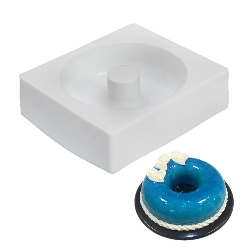 1PCS Silicone Savarin Donuts Hollow Shaped Cake Decorating Tools For Baking Pan Twinkie Muffin Mousse Dessert Bakeware Mould
1PCS Silicone Savarin Donuts Hollow Shaped Cake Decorating Tools For Baking Pan Twinkie Muffin Mousse Dessert Bakeware Mould