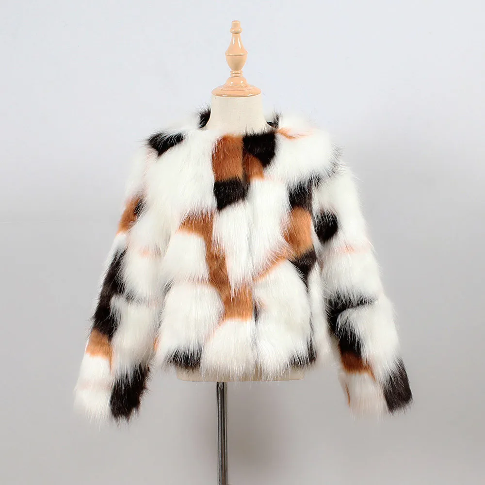 TELOTUNY Kids girl fashion thick Faux Fur Coat Baby Girls Autumn Winter warm furry Jacket Thick Warm Outwear Clothes Z1025
TELOTUNY Kids girl fashion thick Faux Fur Coat Baby Girls Autumn Winter warm furry Jacket Thick Warm Outwear Clothes Z1025