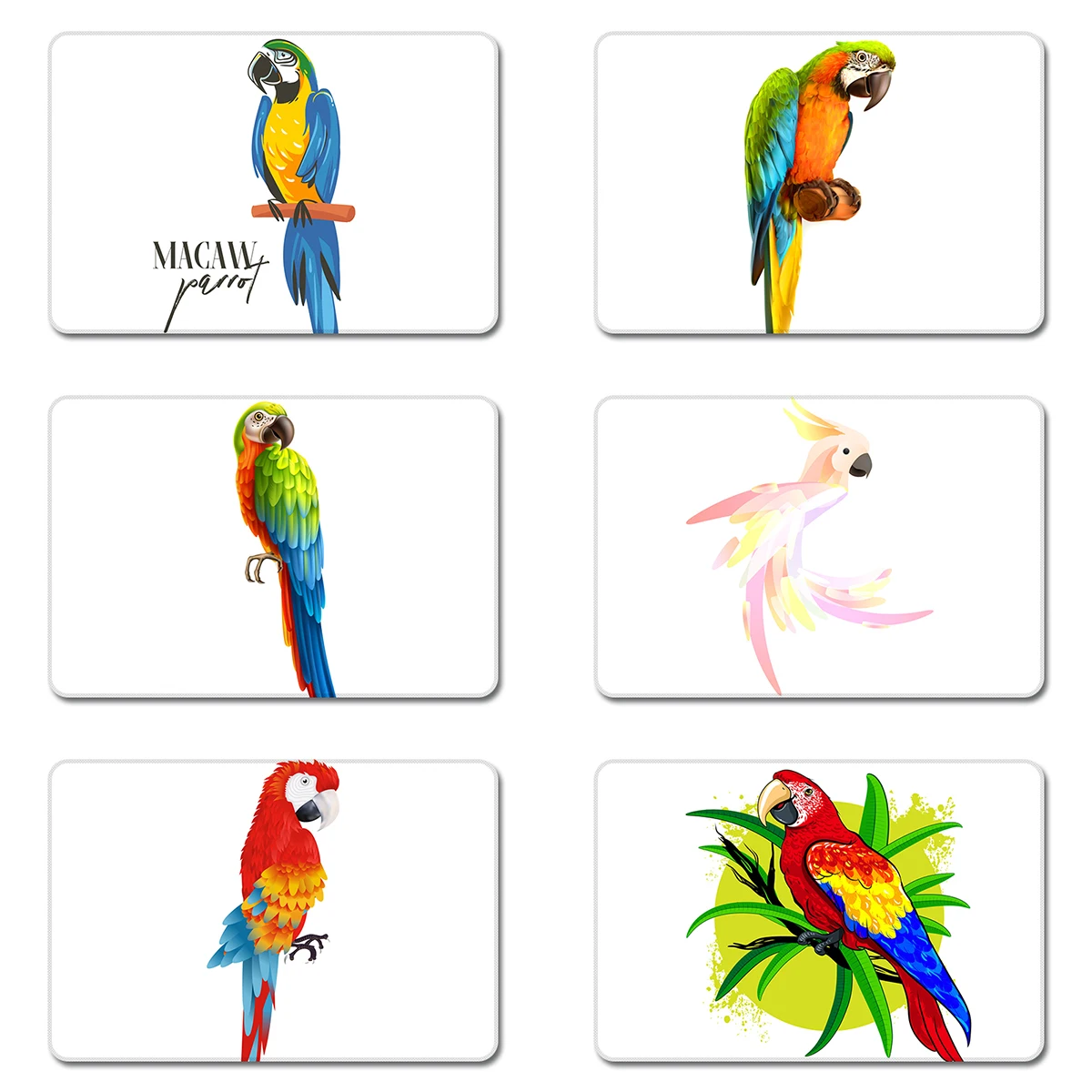 Tropical Parrots Cool Designs Nature Rubber Table Mouse Pad Laptop Computer Enclosure Mousepad Mat
Tropical Parrots Cool Designs Nature Rubber Table Mouse Pad Laptop Computer Enclosure Mousepad Mat