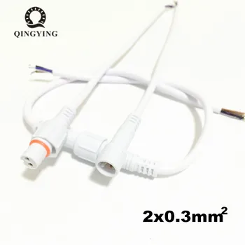 5 pairs White Color 2 Pin Waterproof Wire Cable Connector With Male & Female Plug IP68 For LED Strip Lighting
5 pairs White Color 2 Pin Waterproof Wire Cable Connector With Male & Female Plug IP68 For LED Strip Lighting