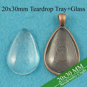 20x30mm Antique Copper Teardrop Pendant Trays, Teardrop Cabochon Setting, Blank Pendant Setting + Clear Glass Cabochon Cover
20x30mm Antique Copper Teardrop Pendant Trays, Teardrop Cabochon Setting, Blank Pendant Setting + Clear Glass Cabochon Cover