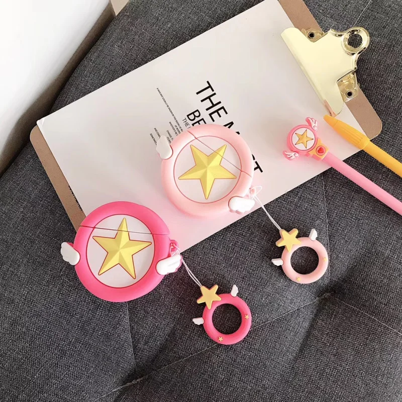 Cute Sailor Moon Pink airpods case Cartoon Accessories for Apple Airpods Charging bag Bluetooth earphone protective Cover cases
Cute Sailor Moon Pink airpods case Cartoon Accessories for Apple Airpods Charging bag Bluetooth earphone protective Cover cases