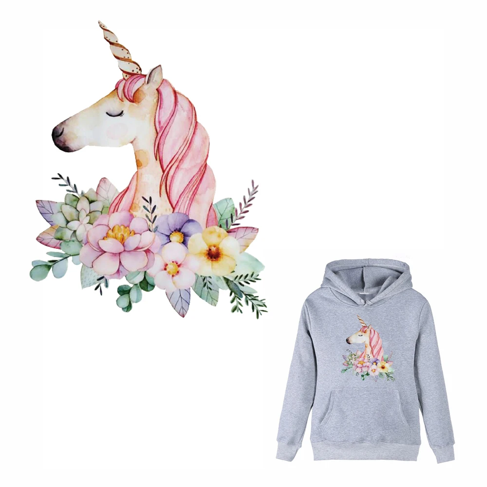 XC Funny Unicorn Clothes Patches for Jeans DIY Household Iron-on Patch Decoration Appliqued Heat Transfer Stickers Parches
XC Funny Unicorn Clothes Patches for Jeans DIY Household Iron-on Patch Decoration Appliqued Heat Transfer Stickers Parches