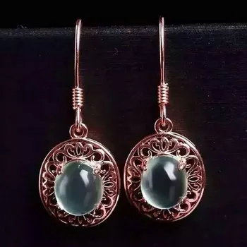 natural prehnite stone drop earrings 925 silver Natural green gemstone women Retro hollow round drop earrings jewelry for party
natural prehnite stone drop earrings 925 silver Natural green gemstone women Retro hollow round drop earrings jewelry for party