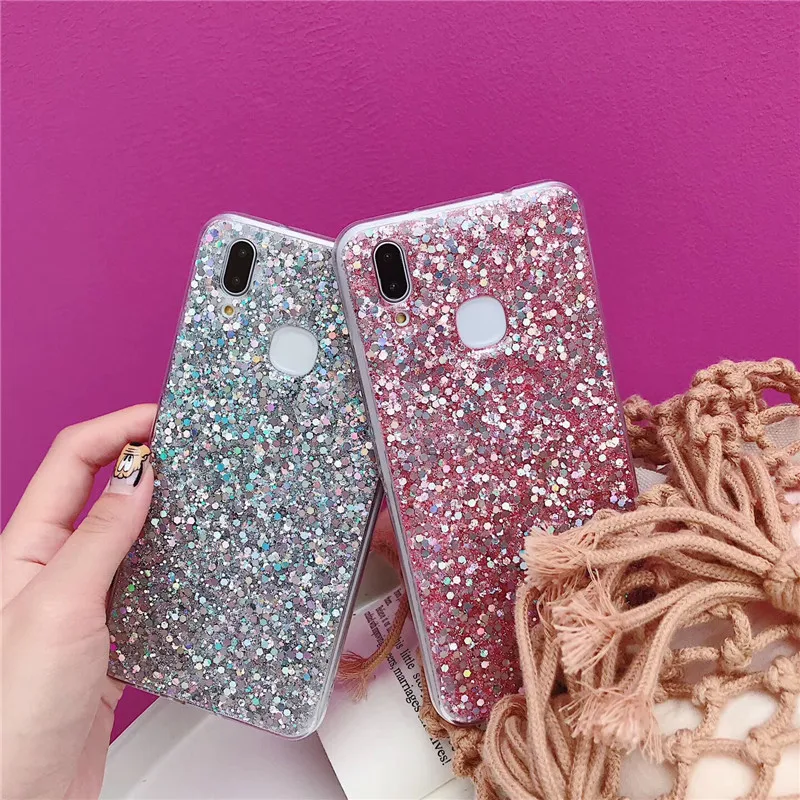Bling Glitter Crystal Sequins Soft Phone Case for Xiaomi Mi 8 SE 8se Back cover For Redmi Note 5 case Redmi note 5 Pro Cases
Bling Glitter Crystal Sequins Soft Phone Case for Xiaomi Mi 8 SE 8se Back cover For Redmi Note 5 case Redmi note 5 Pro Cases
