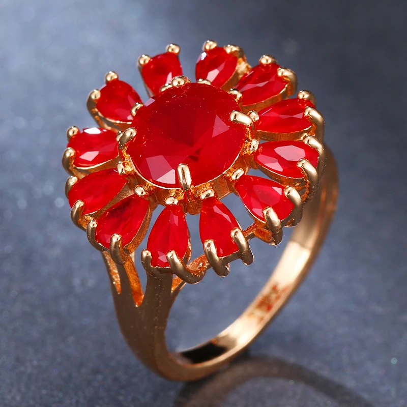 Emmaya Brand Fashion Originality Gorgeous AAA Cubic Zircon Round Flower Rings For Women Popular Jewelry Wedding Travel Gift
Emmaya Brand Fashion Originality Gorgeous AAA Cubic Zircon Round Flower Rings For Women Popular Jewelry Wedding Travel Gift