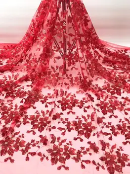 red Color Sequins Net Lace Fabric 2019 High Quality African Mesh Wedding Bride Dress Sewing Sequined Embroidered Material
red Color Sequins Net Lace Fabric 2019 High Quality African Mesh Wedding Bride Dress Sewing Sequined Embroidered Material