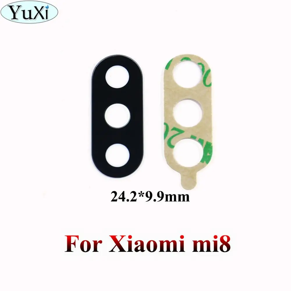 YuXi Rear Back Camera Glass Lens Cover for Xiaomi 8 MI8 MI 8 Phone Back Camera Lens Repair Spare Parts with 3M sticker
YuXi Rear Back Camera Glass Lens Cover for Xiaomi 8 MI8 MI 8 Phone Back Camera Lens Repair Spare Parts with 3M sticker