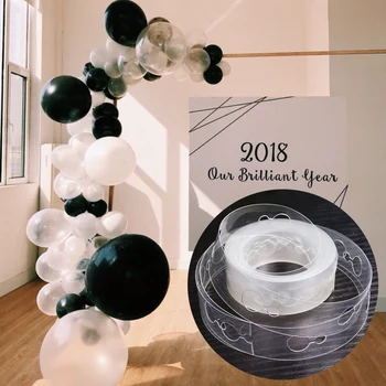DIY Latex Balloons Modeling Tool Plastic Balloon Chain 5M Balloon Tie Knob Tool Birthday Party Wedding Decoration Supplies
DIY Latex Balloons Modeling Tool Plastic Balloon Chain 5M Balloon Tie Knob Tool Birthday Party Wedding Decoration Supplies
