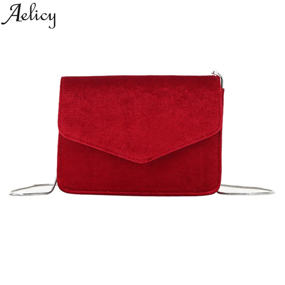 Aelicy Luxury Messenger Bags Women Velour Chains Flap Bag Ladies Fashion Solid Color Hasp Shoulder Bags Female Shopping Bag
Aelicy Luxury Messenger Bags Women Velour Chains Flap Bag Ladies Fashion Solid Color Hasp Shoulder Bags Female Shopping Bag