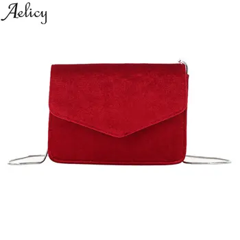 Aelicy Luxury Messenger Bags Women Velour Chains Flap Bag Ladies Fashion Solid Color Hasp Shoulder Bags Female Shopping Bag
Aelicy Luxury Messenger Bags Women Velour Chains Flap Bag Ladies Fashion Solid Color Hasp Shoulder Bags Female Shopping Bag