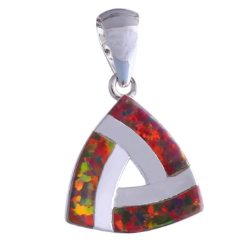 Party Gift Triangle Orange Fire Opal Silver Color Jewelry Necklaces Pendant For Women Wholesale Retail P061
Party Gift Triangle Orange Fire Opal Silver Color Jewelry Necklaces Pendant For Women Wholesale Retail P061
