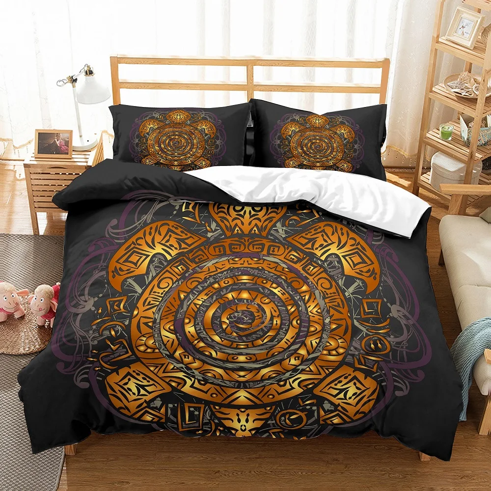 3D Digital Gold Shape Turtle Purple Print 3 Piece Black Duvet Cover Set 100% Microfiber Sea Turtle Bedding Set with 2 Pillowcase
3D Digital Gold Shape Turtle Purple Print 3 Piece Black Duvet Cover Set 100% Microfiber Sea Turtle Bedding Set with 2 Pillowcase