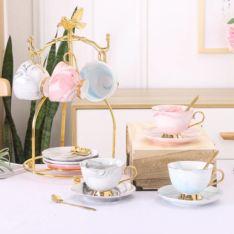 Luxurious simplicity Ceramic coffee cups set Marble print cup and saucer tea cup English afternoon tea set porcelain coffee cups
Luxurious simplicity Ceramic coffee cups set Marble print cup and saucer tea cup English afternoon tea set porcelain coffee cups