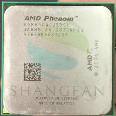 AMD Phenom X3 8750 Triple-Core DeskTop 2.4GHz CPU HD875BWCJ3BGH HD8750WCJ3BGH HD875ZWCJ3BGH Socket AM2+/940pin
AMD Phenom X3 8750 Triple-Core DeskTop 2.4GHz CPU HD875BWCJ3BGH HD8750WCJ3BGH HD875ZWCJ3BGH Socket AM2+/940pin