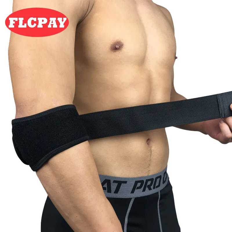 Men 1 Piece Fitness Pressurization Elbow Support Adjustable Compression Muscle Pressurized Protector Brace Wrap Sports Safety
Men 1 Piece Fitness Pressurization Elbow Support Adjustable Compression Muscle Pressurized Protector Brace Wrap Sports Safety
