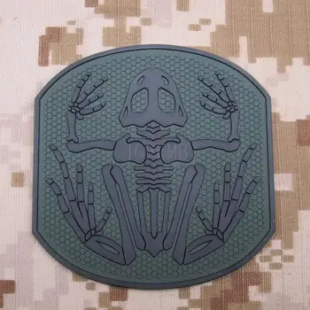 Green Devgru NSWDG SEALTEAM Skull Skeleton frog Tactical military morale 3D PVC patch PB1319
Green Devgru NSWDG SEALTEAM Skull Skeleton frog Tactical military morale 3D PVC patch PB1319