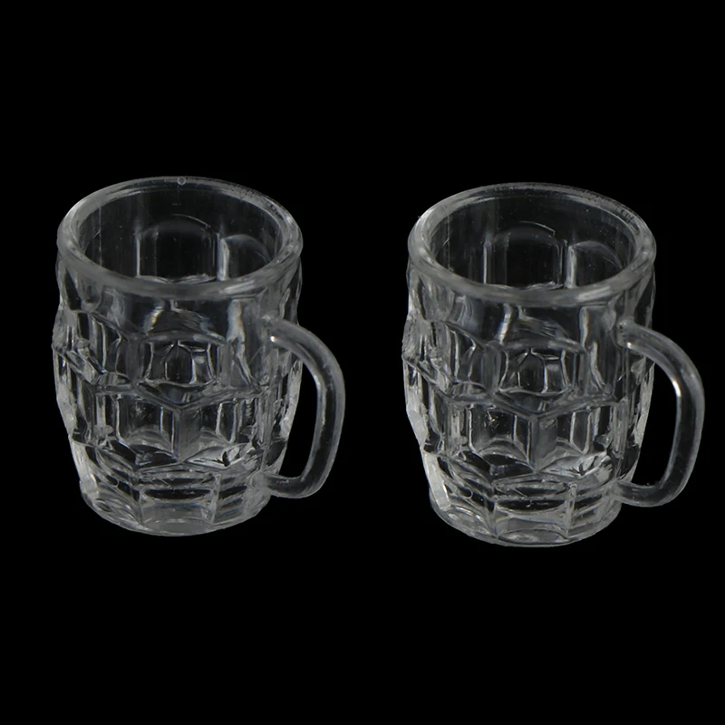 2Pcs 1:12 Scale Miniature DIY Mini Cups Goblet Transparent Mini Drink Wine Beer Cup Dollhouse Craft Home Decoration Glass Model
2Pcs 1:12 Scale Miniature DIY Mini Cups Goblet Transparent Mini Drink Wine Beer Cup Dollhouse Craft Home Decoration Glass Model