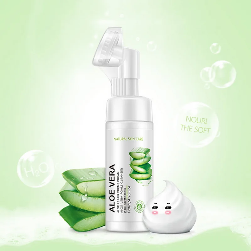 Manooby Aloe Facial Cleanser foam Anti Aging Natural Daily Face Wash Exfoliating Deep Cleansing Hydration Blackheads Skin Care
Manooby Aloe Facial Cleanser foam Anti Aging Natural Daily Face Wash Exfoliating Deep Cleansing Hydration Blackheads Skin Care