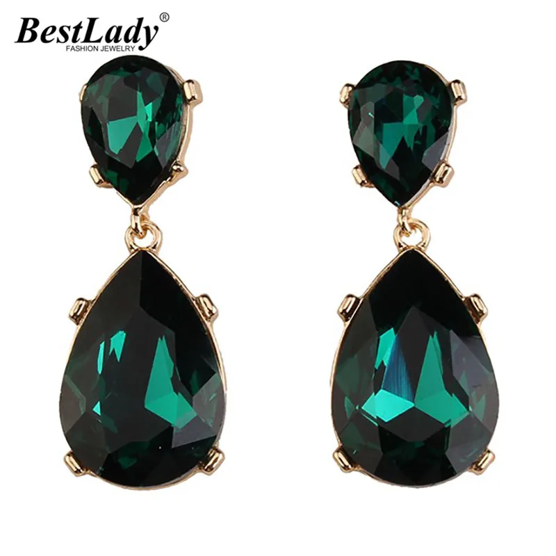 Best lady Luxury Glass Crystal Drop Earrings for Women Fashion Cheap Statement Jewelry Boho Party Wedding Dangle Earrings Gift
Best lady Luxury Glass Crystal Drop Earrings for Women Fashion Cheap Statement Jewelry Boho Party Wedding Dangle Earrings Gift