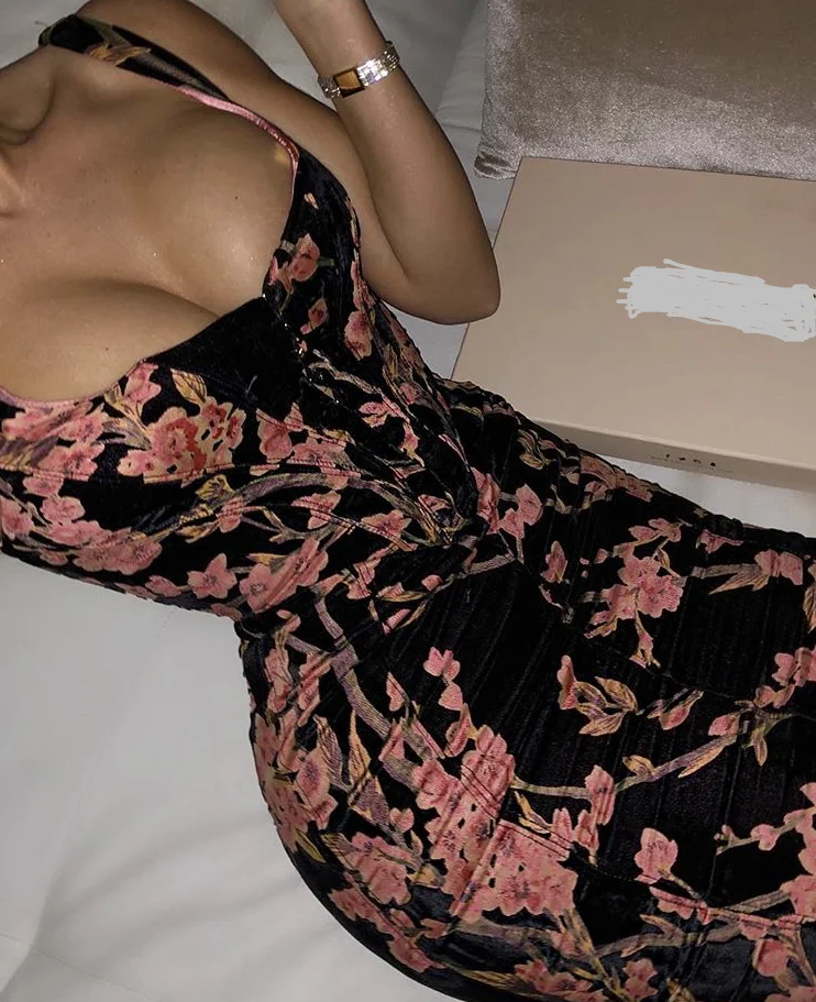 Free Shipping High Quality Slip Flower Print Bodycon Dress Celebrity Evening Party Dress
Free Shipping High Quality Slip Flower Print Bodycon Dress Celebrity Evening Party Dress