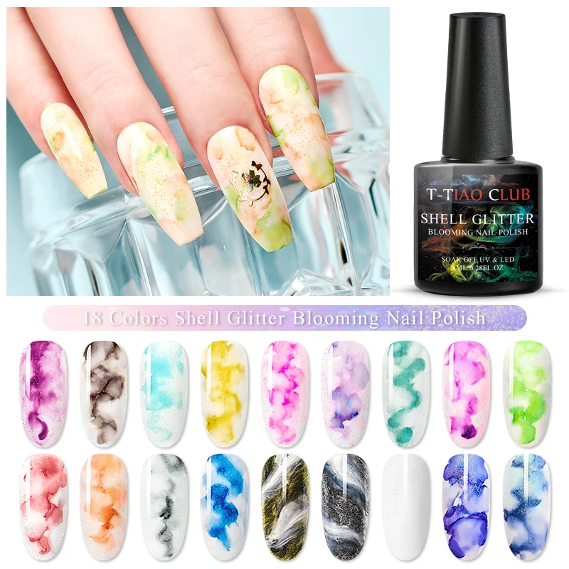 Glitter Blossom UV Nail Gel Polish DIY Blooming Flowers Pattern Led Gel Nail Polish 18 Colors Semi Permanent Hybrid UV Lacquer
Glitter Blossom UV Nail Gel Polish DIY Blooming Flowers Pattern Led Gel Nail Polish 18 Colors Semi Permanent Hybrid UV Lacquer