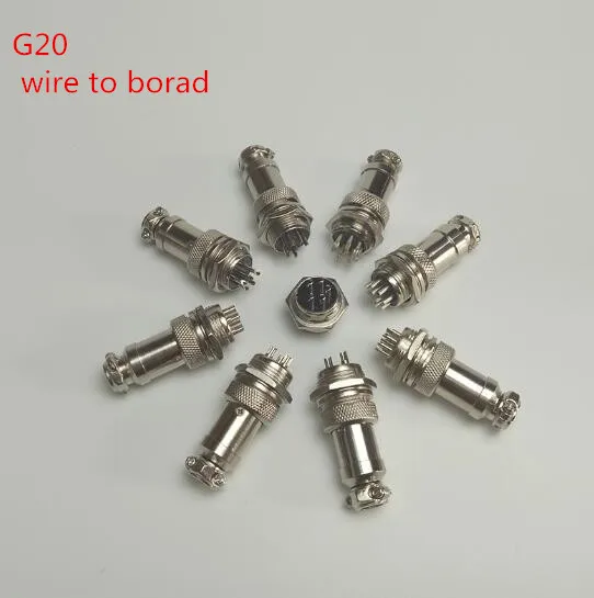 2 set GX20 2/3/4/5/6/7/8 Pin Male + Female 20mm Wire Panel Connector Aviation Connector Plug Circular Socket Plug
2 set GX20 2/3/4/5/6/7/8 Pin Male + Female 20mm Wire Panel Connector Aviation Connector Plug Circular Socket Plug