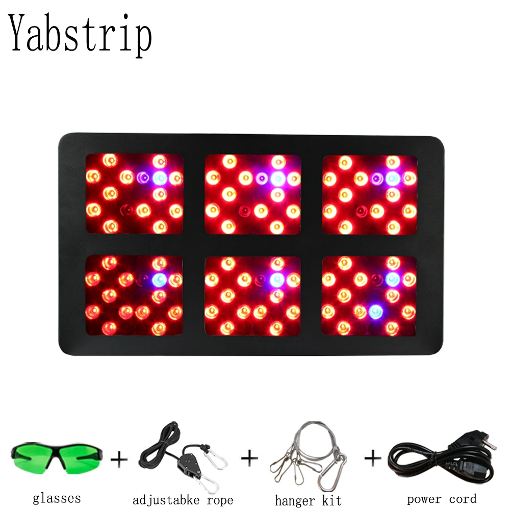 Yabstrip high power full Spectrum LED plant grow light 1800W double switch phyto lamp for indoor seeding flower veg bloom mode
Yabstrip high power full Spectrum LED plant grow light 1800W double switch phyto lamp for indoor seeding flower veg bloom mode