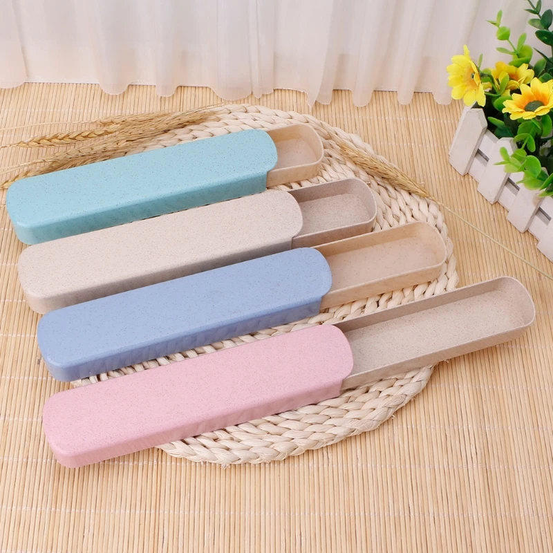 Portable Chopsticks Box Fork Spoons Storage Case Wheat Straw Traveling Tableware dinnerware sets box case
Portable Chopsticks Box Fork Spoons Storage Case Wheat Straw Traveling Tableware dinnerware sets box case