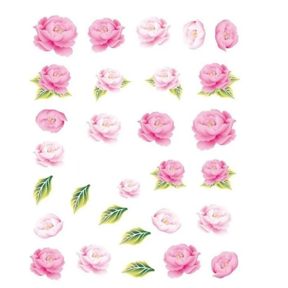 Hot Sale 1 Piece Nail Decorations Nail Sticker NEW Pink Rose Beauty Designs of Nail Art Water Transfer Decals Tools Plish Tips
Hot Sale 1 Piece Nail Decorations Nail Sticker NEW Pink Rose Beauty Designs of Nail Art Water Transfer Decals Tools Plish Tips