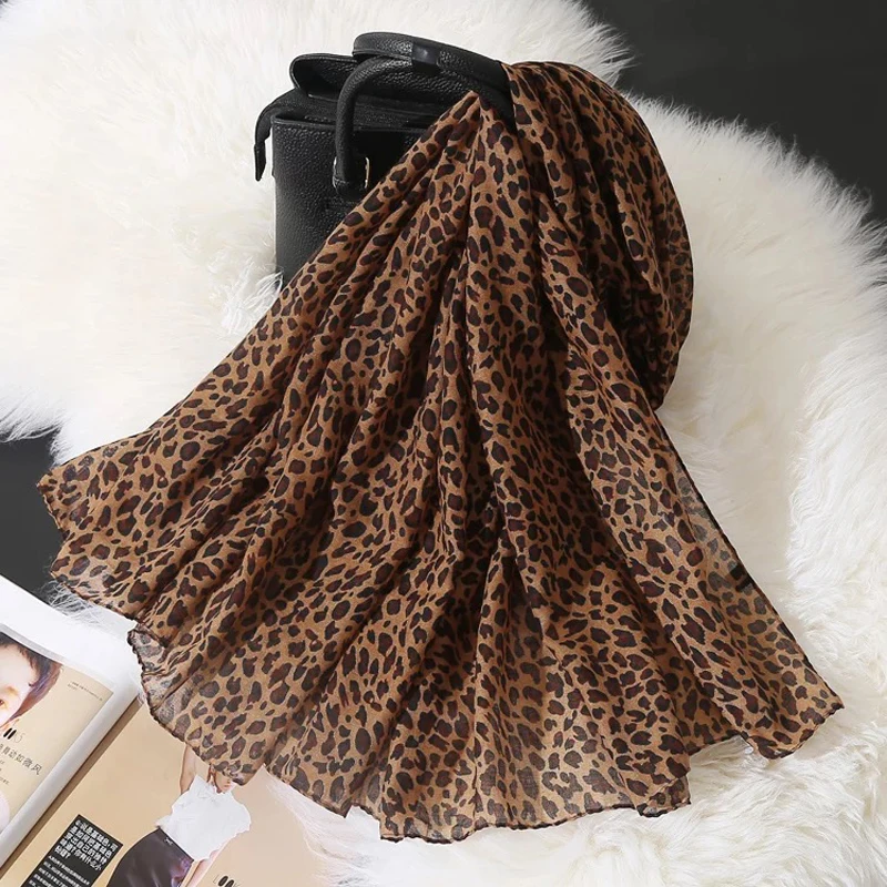 Brand New Fashion spring winter scarf for Women Long cotton Scarves Leopard Print Shawl All-match Lady Soft Scarf 190x90CM
Brand New Fashion spring winter scarf for Women Long cotton Scarves Leopard Print Shawl All-match Lady Soft Scarf 190x90CM