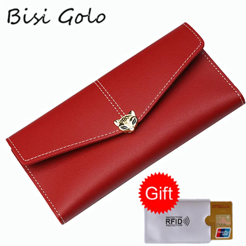 BISI GORO Fashion Women Ladies Wallets Long Style Multi-functional Card Wallet Purse Fresh PU leather Female Clutch Card Holders
BISI GORO Fashion Women Ladies Wallets Long Style Multi-functional Card Wallet Purse Fresh PU leather Female Clutch Card Holders