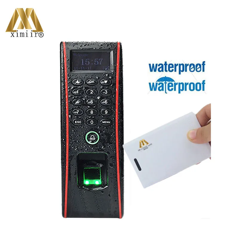 Biometric TF1700 IC card door access control and IP65 waterproof fingerprint access and time attendance
Biometric TF1700 IC card door access control and IP65 waterproof fingerprint access and time attendance
