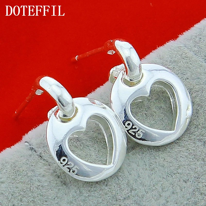 925 Silver Color Earrings Simple Heart Stud Earrings For Women Hypoallergenic 925 Silver Color Jewelry Free Shipping
925 Silver Color Earrings Simple Heart Stud Earrings For Women Hypoallergenic 925 Silver Color Jewelry Free Shipping