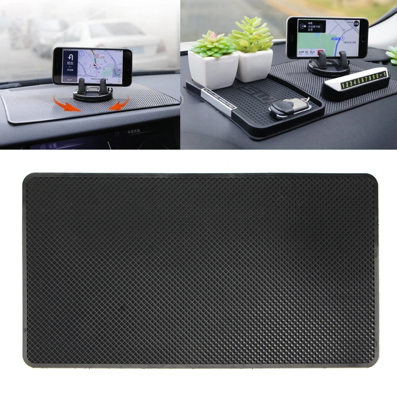 Car Ornament Silicone Automobiles Dashboard Anti Slip Mat Double-sided Non-Slip Sticky Pad For Phone Sunglass Holder 27*15cm
Car Ornament Silicone Automobiles Dashboard Anti Slip Mat Double-sided Non-Slip Sticky Pad For Phone Sunglass Holder 27*15cm