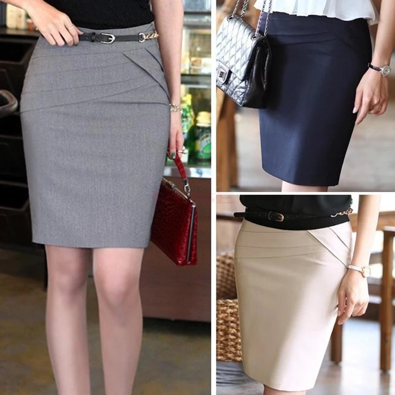 2019 Women Formal Elegant Empire Waist Slim Bodycon Office Lady Short Pencil Skirt Plus Size S/M/L/XL/2XL/3XL/4XL
2019 Women Formal Elegant Empire Waist Slim Bodycon Office Lady Short Pencil Skirt Plus Size S/M/L/XL/2XL/3XL/4XL