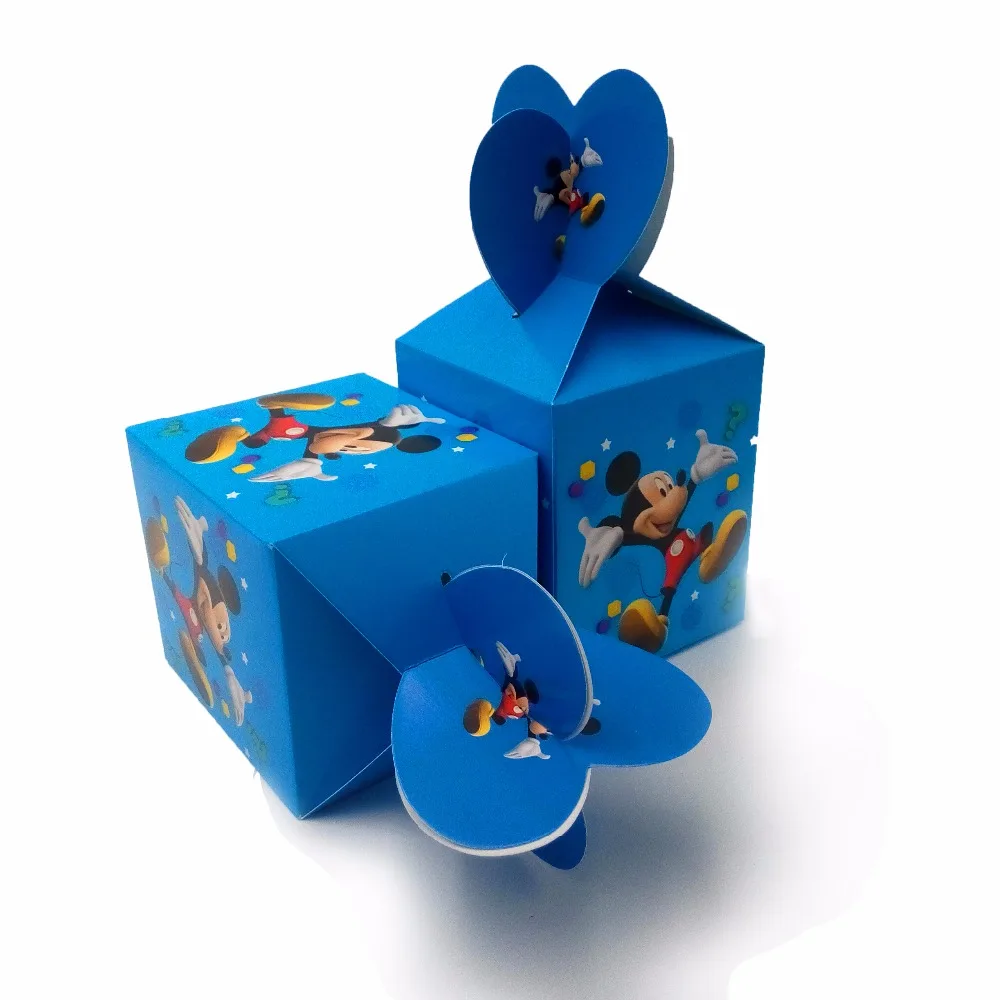 6pcs set Mickey Mouse Paper candy Box Cartoon Happy Birthday Decoration Theme Party Supplies Kids Girl Blue
6pcs set Mickey Mouse Paper candy Box Cartoon Happy Birthday Decoration Theme Party Supplies Kids Girl Blue
