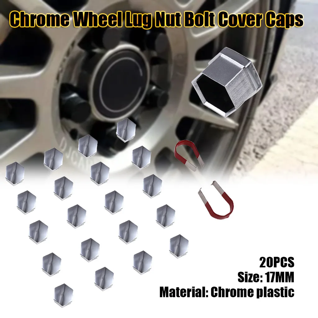 20Pcs 17mm Car Wheel Nut Caps Auto Hub Screw Cover Bolt Rims Exterior Decoration Special Socket Protection Dust Proof
20Pcs 17mm Car Wheel Nut Caps Auto Hub Screw Cover Bolt Rims Exterior Decoration Special Socket Protection Dust Proof