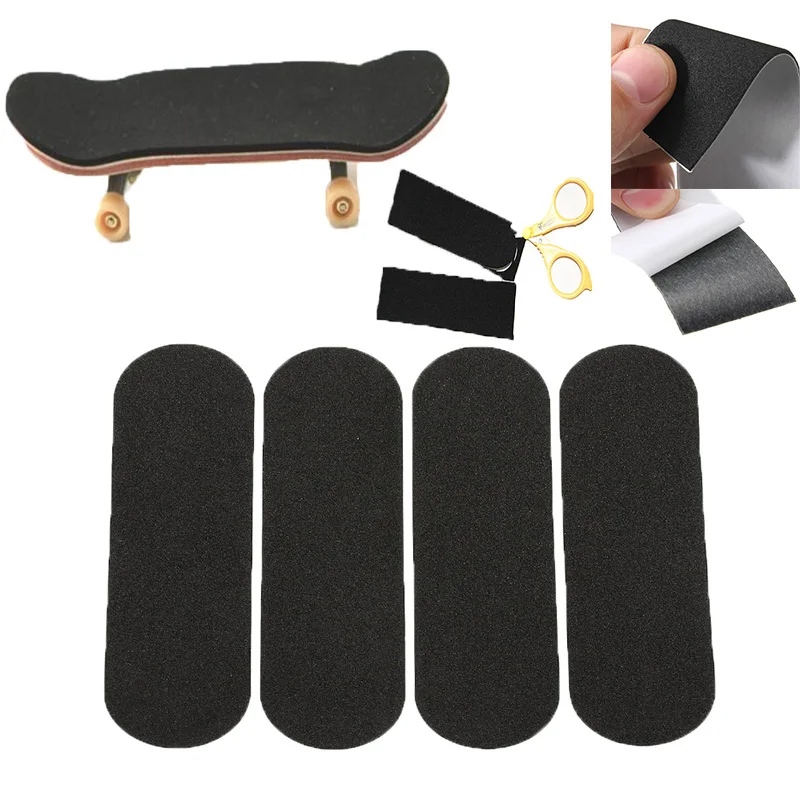 12 Pcs Wooden Fingerboard Deck Cut Handle Tape Sticker For Mini Stickers Skateboard Skateboard Accessories Black 110x 35mm
12 Pcs Wooden Fingerboard Deck Cut Handle Tape Sticker For Mini Stickers Skateboard Skateboard Accessories Black 110x 35mm