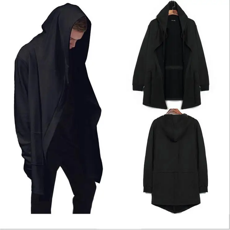 Hot 2018 New Arrival Jamickiki Brand Black Men's Cloak Hooded Male Streetwear Sweatshirts Hip Hop Spring Full Sleeves Clothing
Hot 2018 New Arrival Jamickiki Brand Black Men's Cloak Hooded Male Streetwear Sweatshirts Hip Hop Spring Full Sleeves Clothing