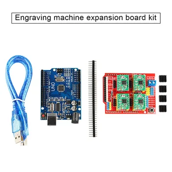 1 Set A4988 Driver Expansion Board+UNO R3 with USB Cable+CNC Shield V3 Engraving Machine GDeals
1 Set A4988 Driver Expansion Board+UNO R3 with USB Cable+CNC Shield V3 Engraving Machine GDeals
