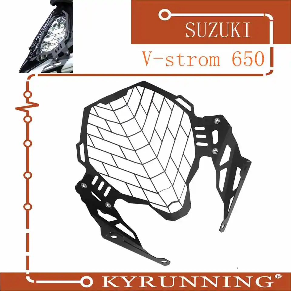 Modificación de motocicleta faro rejilla Protector cubierta For suzuki v-strom 650 vstrom 650 2017-2019
Modificación de motocicleta faro rejilla Protector cubierta For suzuki v-strom 650 vstrom 650 2017-2019