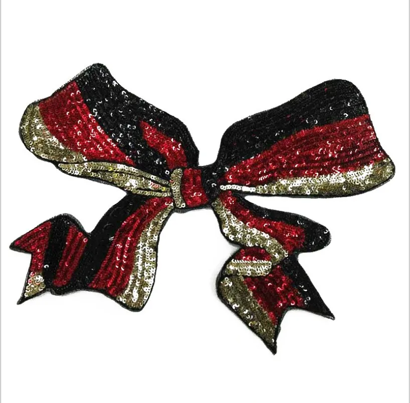 1pcs Colorful Sequins Bowknot Embroidery Fabric Large Applique Patch African Lace Sew Dress Cloth Decorate Accessory DIY
1pcs Colorful Sequins Bowknot Embroidery Fabric Large Applique Patch African Lace Sew Dress Cloth Decorate Accessory DIY