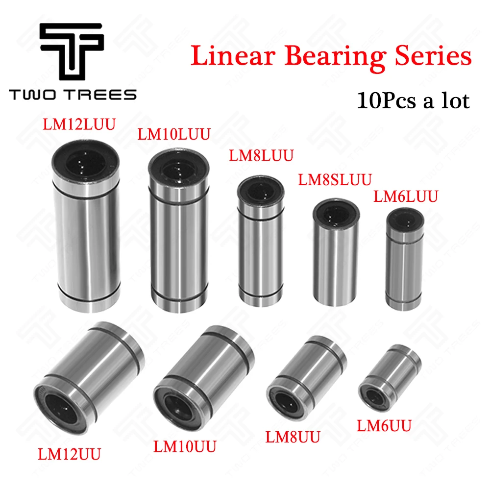 10pcs LM6LUU/LM8LUU/LM10LUU/LM6UU/LM8UU Linear Bearing 8mm CNC Linear Ball Bearing for Rods Liner Rail Linear Bushing 3d parts
10pcs LM6LUU/LM8LUU/LM10LUU/LM6UU/LM8UU Linear Bearing 8mm CNC Linear Ball Bearing for Rods Liner Rail Linear Bushing 3d parts