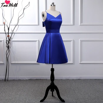TaoHill Cheap Royal Blue Evening Dresses Sexy Bowknot Back A-line V-neck Spaghetti Dress
TaoHill Cheap Royal Blue Evening Dresses Sexy Bowknot Back A-line V-neck Spaghetti Dress
