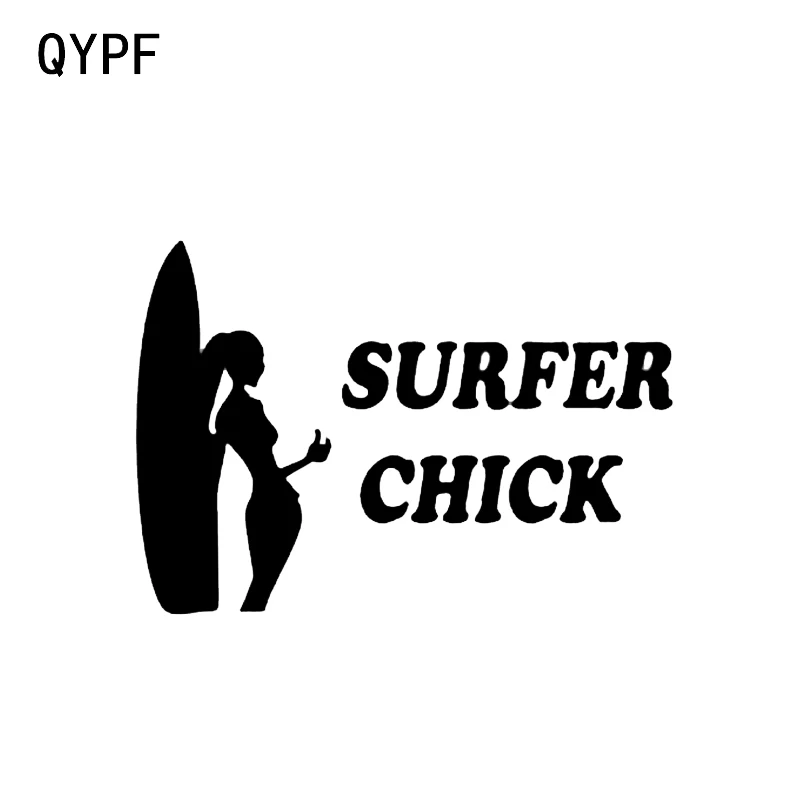 QYPF 16.2*11.3CM Unique SURFER CHICK Decor Car Styling Sticker Silhouette Reflective Vinyl Accessories Motorcycle C16-0745
QYPF 16.2*11.3CM Unique SURFER CHICK Decor Car Styling Sticker Silhouette Reflective Vinyl Accessories Motorcycle C16-0745