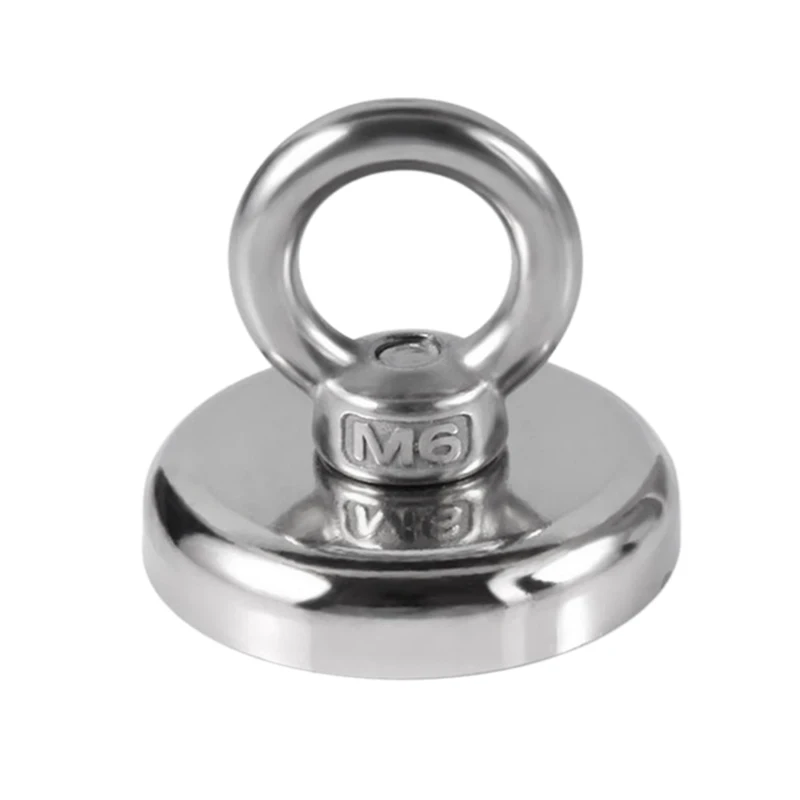 M6 Strong Neodymium Detector Eyebolt Ring Magnet D42X40Mm Salvage Hunting
M6 Strong Neodymium Detector Eyebolt Ring Magnet D42X40Mm Salvage Hunting