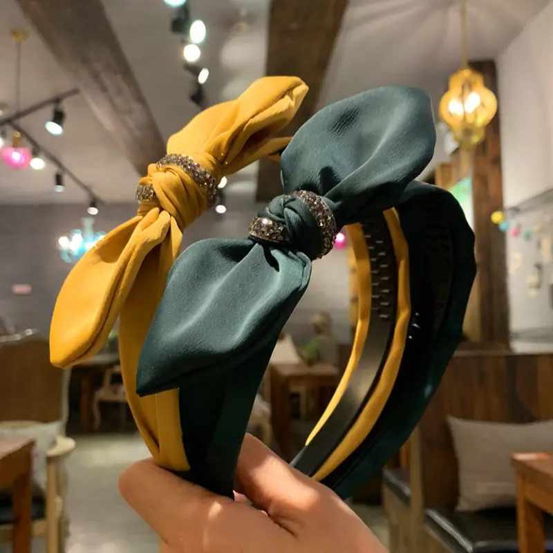 Hair Bow Cross Headband Lady Rabbit Ear Twisted Knotted Hairband For Girl Patchwork Plaid Turban Cute Hair Hoop
Hair Bow Cross Headband Lady Rabbit Ear Twisted Knotted Hairband For Girl Patchwork Plaid Turban Cute Hair Hoop